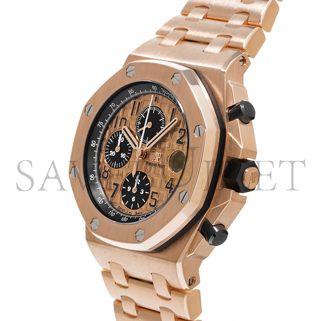 AUDEMARS PIGUET ROYAL OAK OFFSHORE ROSE GOLD 42MM WATCH 26470OR.OO.1000OR.01